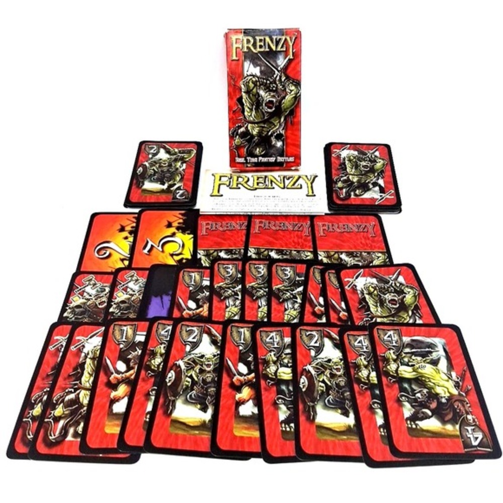 FRENZY Real Time Fantasy Battle Card Game Deck Fantasy Flight Games VA04C